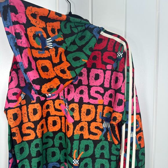 ADIDAS × FARM RIO Hoodie
3-Stripes Loose Cropped Colorful
EUC! Medium - Picture 4 of 7